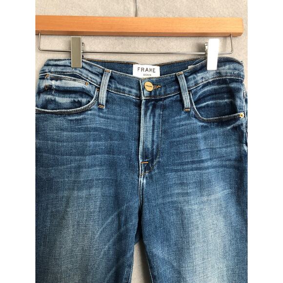 FRAME Women's Size 26 Le High Straight Jeans - Picture 2 of 8